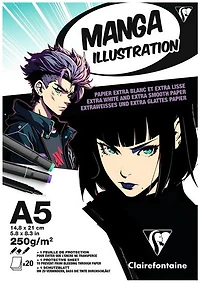 Drawing Pad for Manga 250g A5