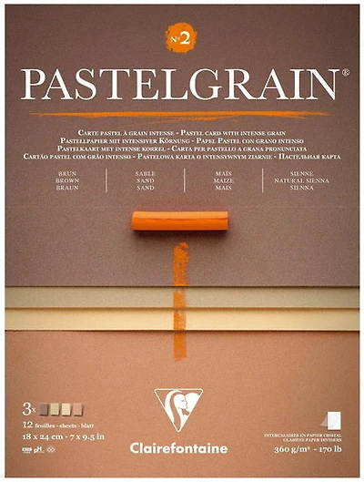 Glued Pad 360g Assorted Natural Colors #02 - 18X24cm