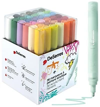 Ens. 36 marqueurs acryliques valve 2mm