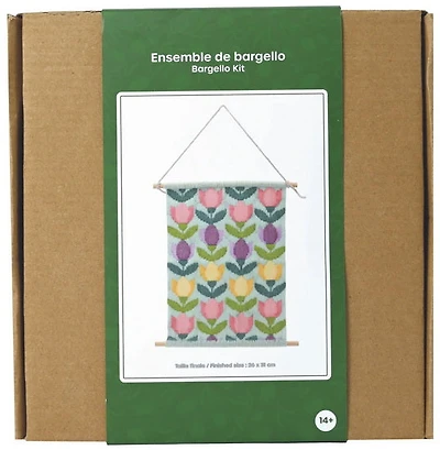 Ens. de broderie tulipes