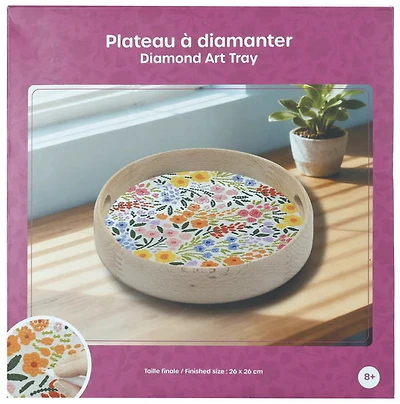 Cabaret à diamanter fleurs