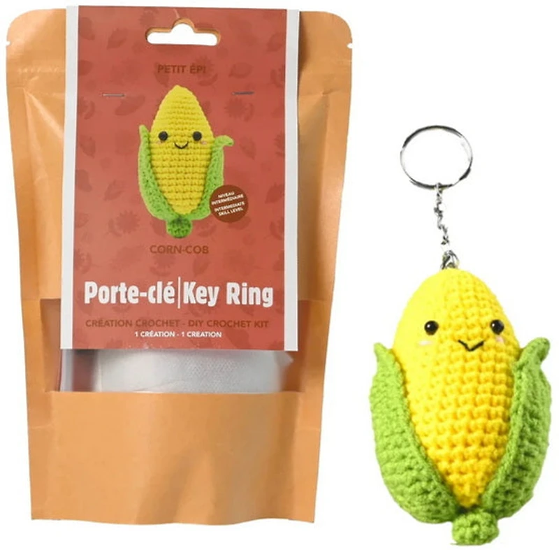 Ens. portes clés crochet petit épi