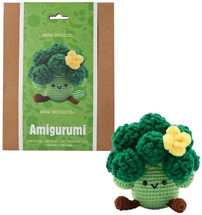 Ens. crochet mini broccoli