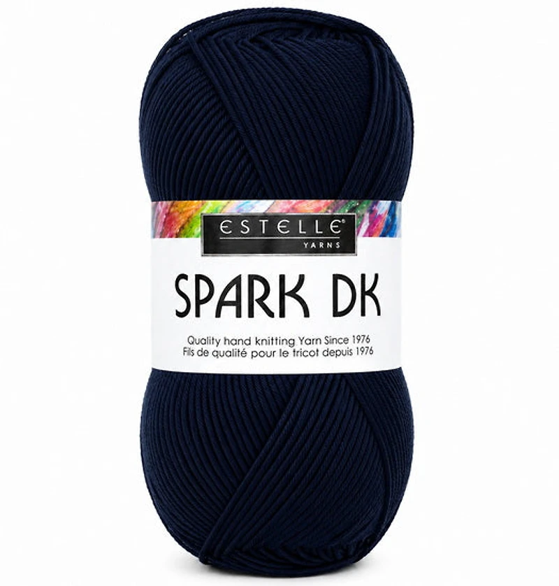 Yarn Spark DK #3 Navy - 100g
