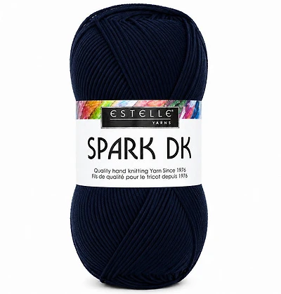Yarn Spark DK #3 Navy - 100g