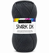 Yarn Spark DK #3 Silver Grey - 100g