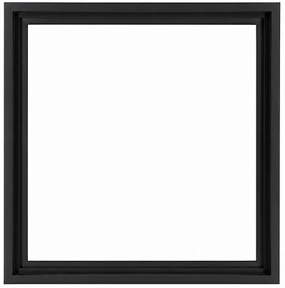 Floater Frame Wood Regular Black