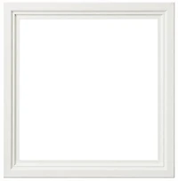 Floater Frame Wood Regular White