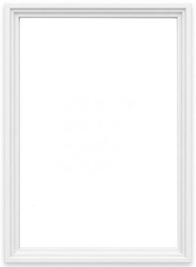 Floater Frame Wood Regular White - 18''X24''