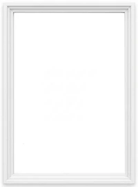 Floater Frame Wood Regular White - 18''X24''