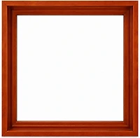 Floater Frame Wood Gallery Walnut