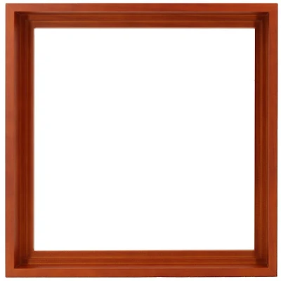 Floater Frame Wood Gallery Walnut - 12''X12''