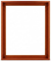 Floater Frame Wood Gallery Walnut - 16''X20''