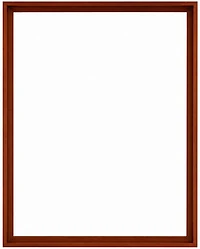 Floater Frame Wood Gallery Walnut - 24''X36''