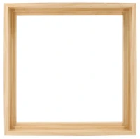 Floater Frame Wood Gallery Natural