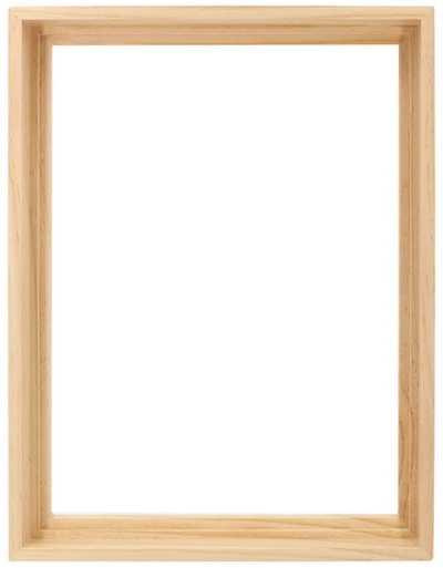 Floater Frame Wood Gallery Natural - 12''X16''