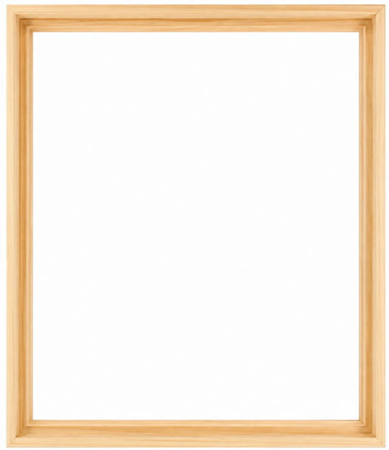 Floater Frame Wood Gallery Natural - 16''X20''