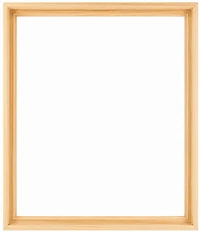 Floater Frame Wood Gallery Natural - 16''X20''
