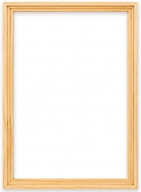 Floater Frame Wood Gallery Natural 18x24in