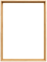 Floater Frame Wood Gallery Natural - 24''X36''