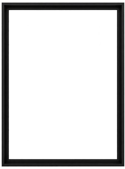 Floater Frame Wood Gallery Black - 16''X20''