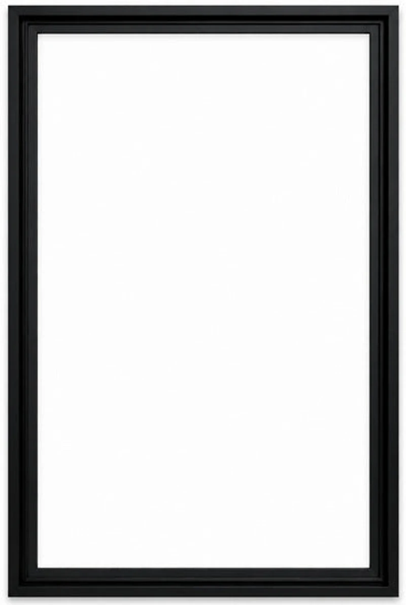 Floater Frame Wood Gallery Black - 18''X24''