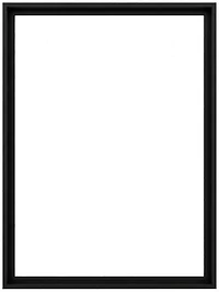Floater Frame Wood Gallery Black - 24''X36''
