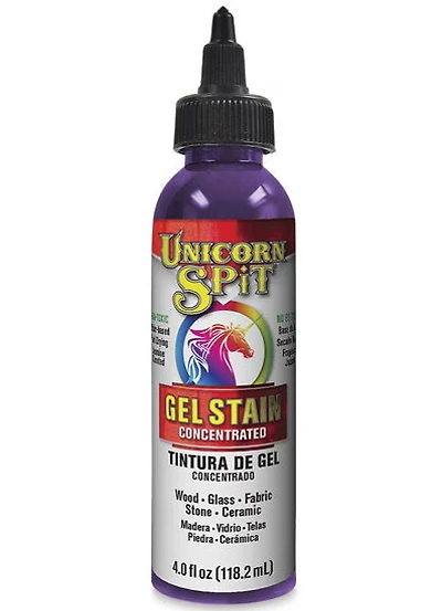Unicorn Spit gel stain & glaze purple hill majesty 118ml