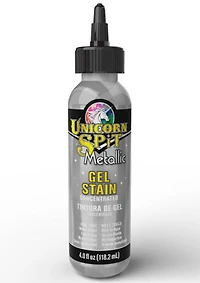 Teinture gel Unicorn Spit métallique argenté 118ml