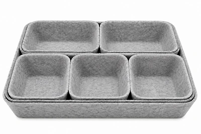 Drawer Organizers Grey (8)