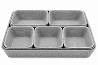Drawer Organizers Grey (8)