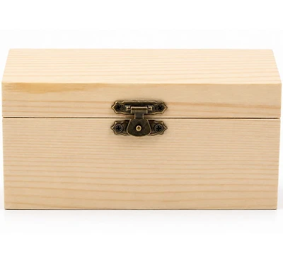 Wood Treasure Chest