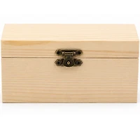 Wood Treasure Chest