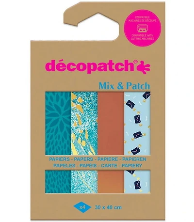 Feuilles Décopatch Bleu de toi (4)