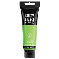Peinture acrylique Basics métallique vert 118ml