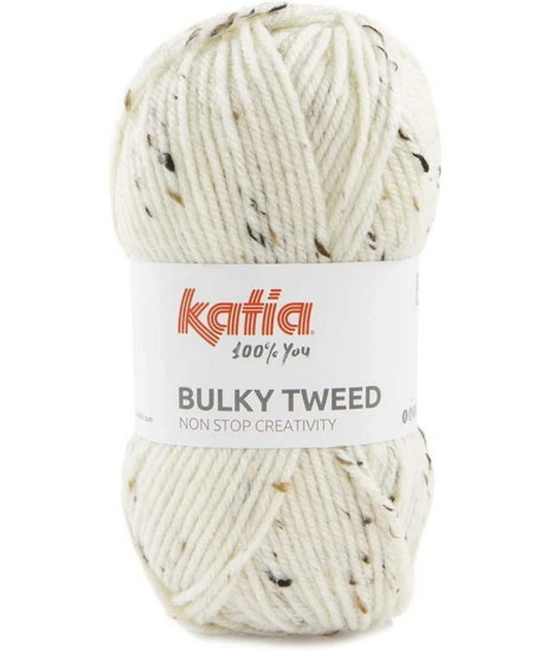 Bulky Tweed Yarn Sand - 100g