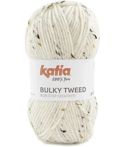 Bulky Tweed Yarn Sand - 100g