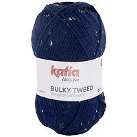 Bulky Tweed Yarn Ultramarine Blue - 100g