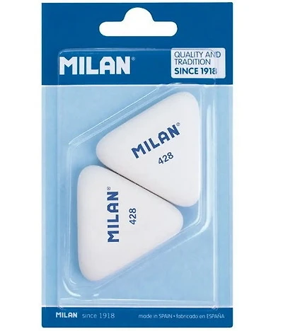Set Of 2 Triangle Erasers
