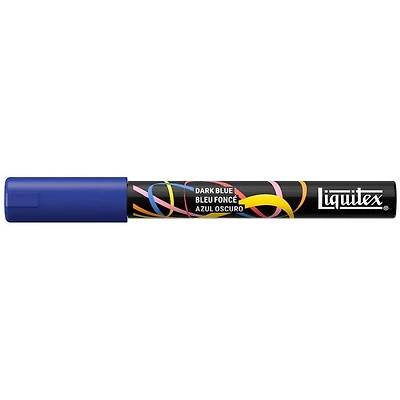 Marqueur acrylique bleu fonc