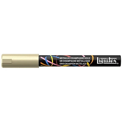 Acrylic Marker Metallic Champagne Gold - 2mm