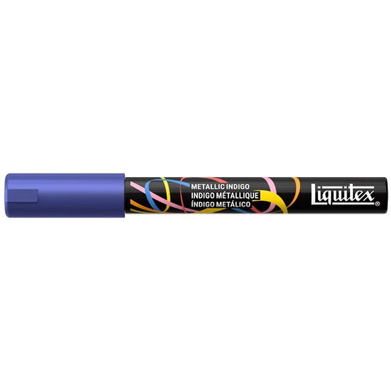 Marqueur acrylique indigo métallique - 2mm