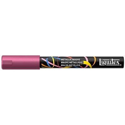 Marqueur acrylique mauve métallique - 2mm