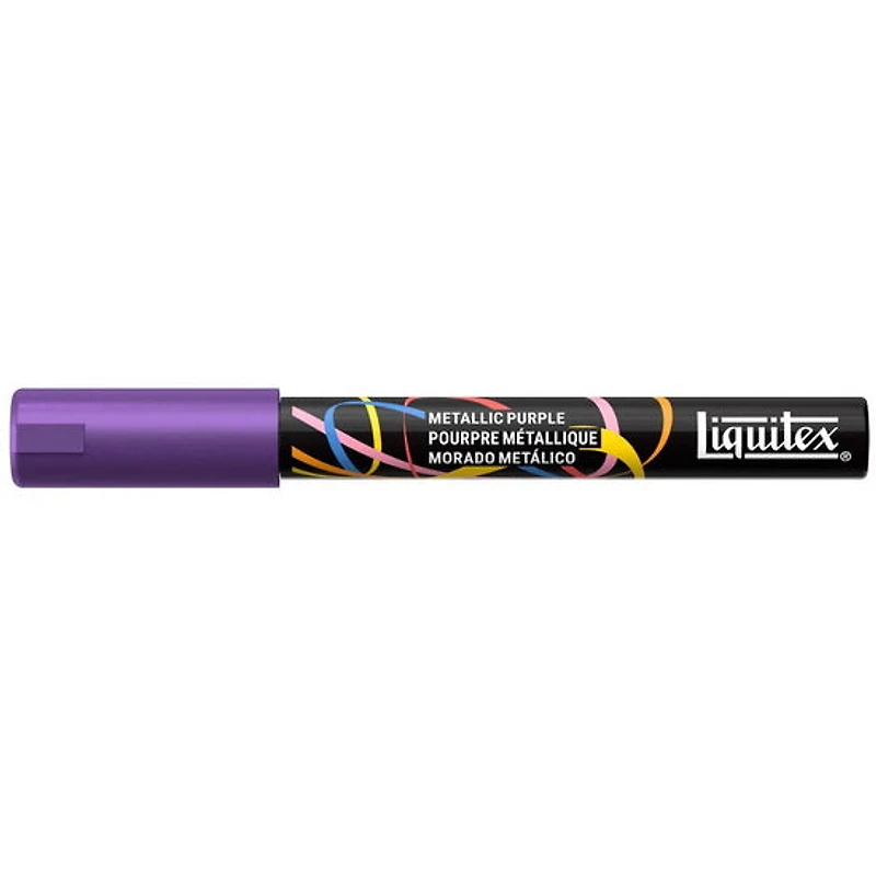 Acrylic Marker Metallic Purple - 2mm