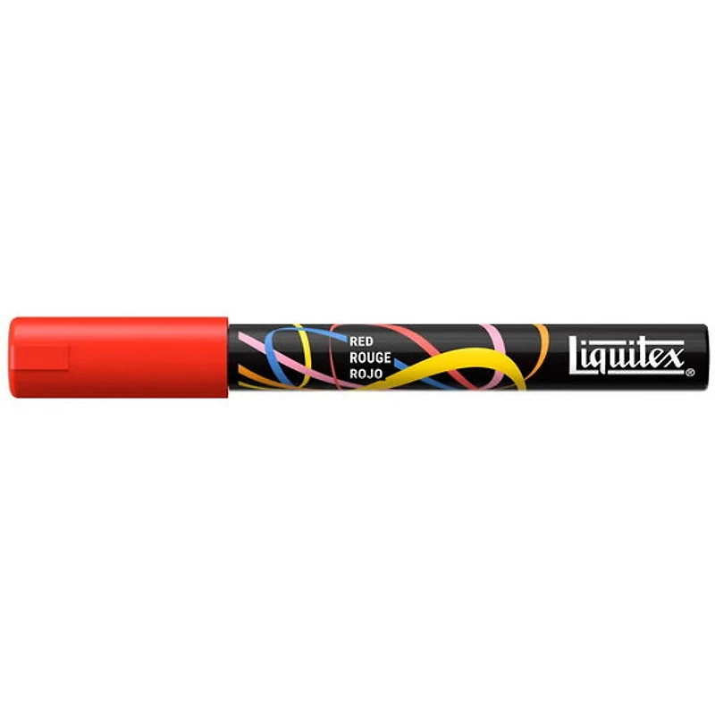 Marqueur acrylique rouge