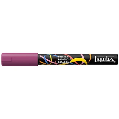 Marqueur acrylique rouge rosé - 2mm