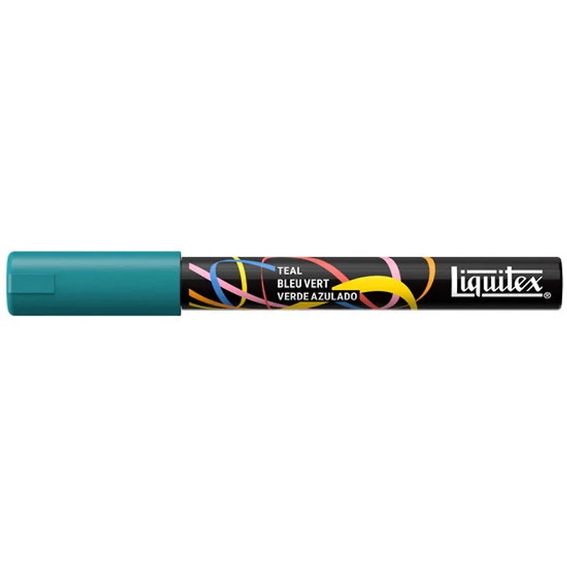Marqueur acrylique bleu vert - 2mm