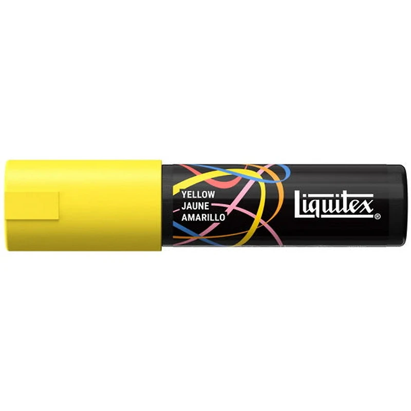 Marqueur acrylique jaune