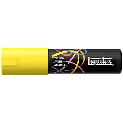 Marqueur acrylique jaune