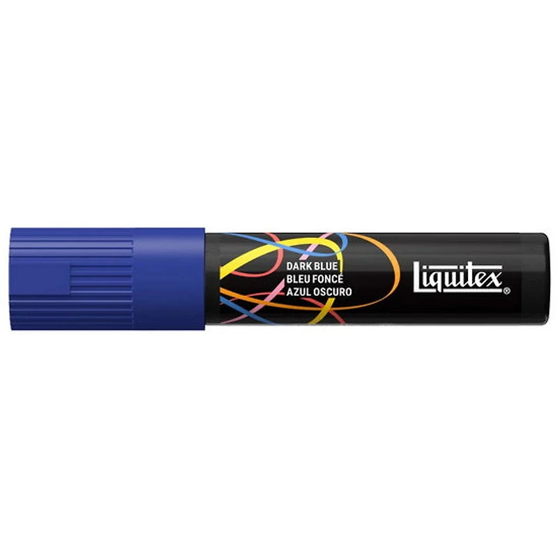 Marqueur acrylique bleu foncé - 15mm
